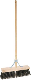 Betra Buitenbezem - FSC hout - staaldraad - hard - 30 x 150 cm