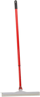 Betra Douchetrekker / vloertrekker - kunststof - wit natuur rubber - B35 cm - Uitschuifbare steel