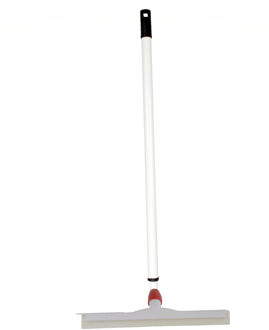 Betra Douchetrekker / vloertrekker - kunststof - wit natuur rubber - B35 cm - Uitschuifbare steel