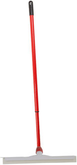 Betra Douchetrekker / vloertrekker - kunststof - wit natuur rubber - B45 cm - Uitschuifbare steel