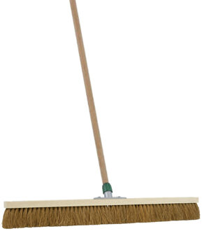 Betra Magazijnbezem - extra breed 100 cm - Binnenbezem - FSC hout - zachte kokos haren - steel 140 cm