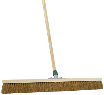 Betra Magazijnbezem - extra breed 100 cm - Binnenbezem - FSC hout - zachte kokos haren - steel 150 cm