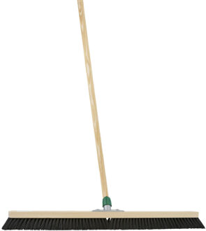 Betra Magazijnbezem - extra breed 100 cm - Binnenbezem - FSC hout - zachte paardenhaar - steel 130 cm