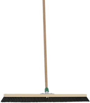 Betra Magazijnbezem - extra breed 100 cm - Binnenbezem - FSC hout - zachte paardenhaar - steel 140 cm
