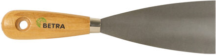 Betra Plamuurmes - werkbreedte 60 mm - conisch geslepen staal - houten greep