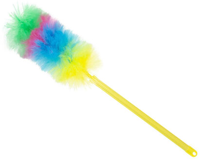 Betra Plumeau/duster - uitschuifbaar - statisch - geel - 75-115 cm