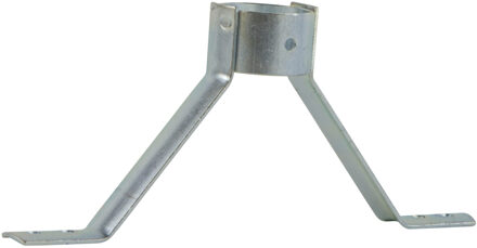 Betra Stokhouder metaal - 3.2 x 18 x 7.5 cm - voor bezemstelen van 28 mm breed