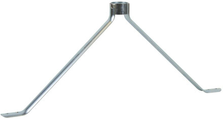 Betra Stokhouder metaal - 3.3 x 45 x 19 cm - voor bezemstelen van 28 mm breed