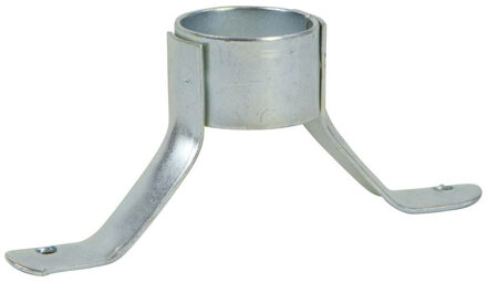 Betra Stokhouder metaal - 3 x 10.5 x 4.2 cm - voor bezemstelen van 24 mm breed