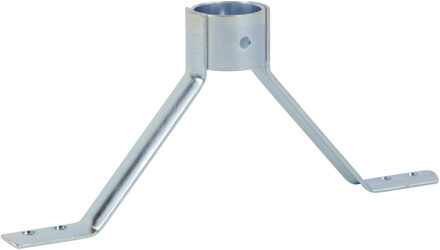 Betra Stokhouder metaal - 3 x 18.5 x 7.5 cm - voor bezemstelen van 24 mm breed