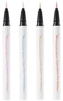 Better Twim Glitter Pen Eyeliner - 4 Colors #04 Rose