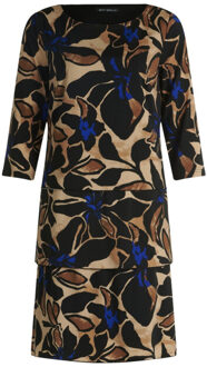 Betty Barclay 17591451 kleid kurz 3/4 arm Blauw - 42