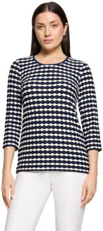 Betty Barclay 23791179 shirt kurz 3/4 arm - maat 42 Blauw