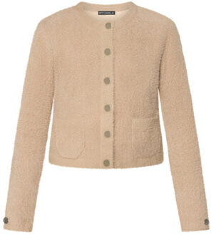 Betty Barclay 501711 strickjacke kurz 1/1 arm Beige - 42