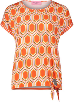 Betty Barclay Bloemenprint Casual Shirt met Strik Betty Barclay , Multicolor , Dames - 2Xl,L,M,S,3Xl,4Xl