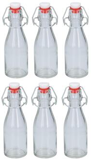 Beugelfles pak a 6 stuks 150ml Ø5x17,5cm Transparant
