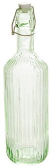 Beugelfles / Weckfles - groen glas - 1 liter