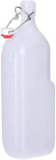 beugelfles/weckfles/waterfles container - kunststof - 1,5L