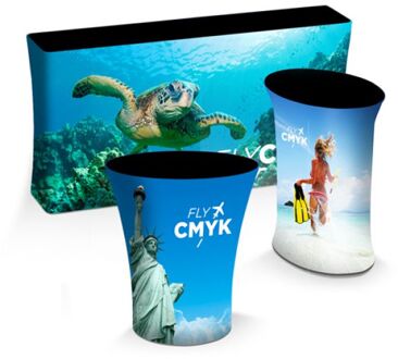 Beursbalie bedrukken - maak je beursstand compleet met onze beursbalie! drukken