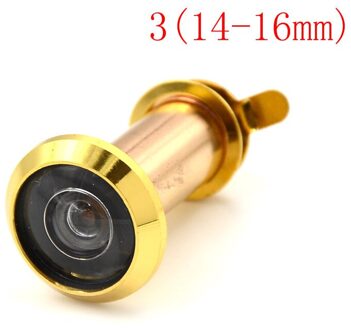 Beveiliging 180 Graden Deur Kijkers Gat Brede Kijkhoek Kijkgaatje Verborgen Kijkgaatje Verstelbare Glazen Lens Hardware Gereedschap A3