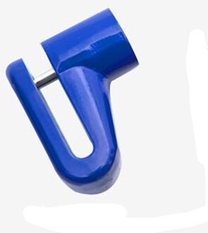 Beveiliging Anti Diefstal Zware Motorfiets Fiets Bromfiets Scooter Schijf Rotor Lock Voor Scooter Motorfiets Fiets Veiligheid Blauw