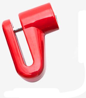 Beveiliging Anti Diefstal Zware Motorfiets Fiets Bromfiets Scooter Schijf Rotor Lock Voor Scooter Motorfiets Fiets Veiligheid Rood