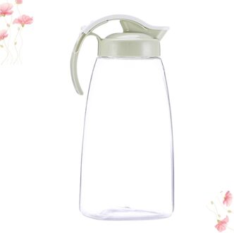 Beverage Storage Container Heat Cold Water Jug Plastic Juice Pitcher Household Teapot Kettle - Size L (Pink) groen