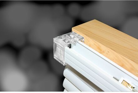 Bevestiging Jaloezie Pvc Transparant 2st