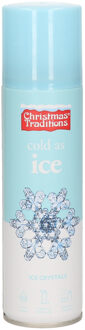 Bevroren ijssterren/vorst spray - in bus - 150 ml - ijsspray - ijsbloemen - sneeuwspray