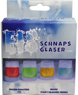 Bevroren shotglaasjes 4 x