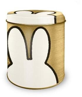 Bewaarblik Nijntje Goud
 Ø10xh11,5cm geel