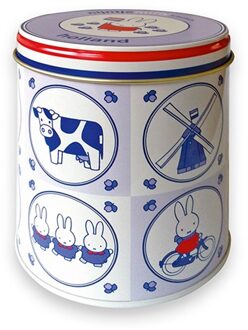 Bewaarblik Nijntje souvenir Ø10xh11,5cm blauw