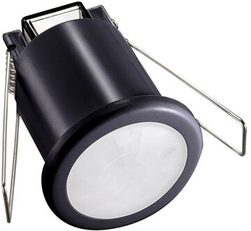 Bewegingssensor PIR - Kozolux - 6m - Max 200W - 360D - Inbouw - Rond - Zwart