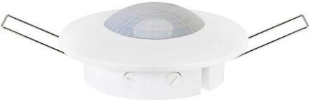 Bewegingssensor PIR - Kozolux - 6m - Max 300W - 360D - Inbouw - Rond - Wit