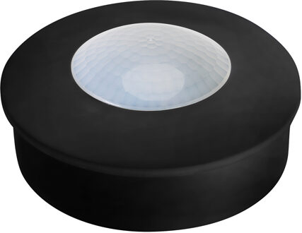 Bewegingssensor PIR - Kozolux - 6m - Max 300W - 360D - Opbouw - Rond - Zwart