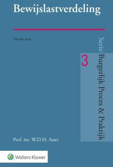 Bewijslastverdeling -  W.D.H. Asser (ISBN: 9789013125887)