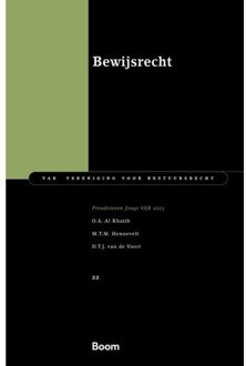 Bewijsrecht - Jonge Var-Reeks - Dries van de Voort