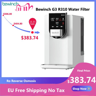 Bewinch G3 R310 Water Filter Desktop Free Installation Smart Water Purifier 4L 7-Speed Temperature Adjustment Ro Reverse Osmosis
