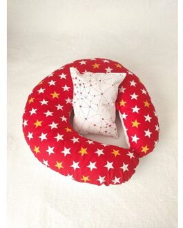 Beybinest Deluxe Geel Rood Borstvoeding En Seat Pad