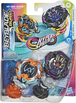 Beyblade Vechttolset Hypersphere Junior Oranje/zwart 4-delig