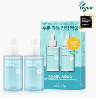 Beyond Angel Aqua Deep Moisture Calming Ampoule Set 2 pcs