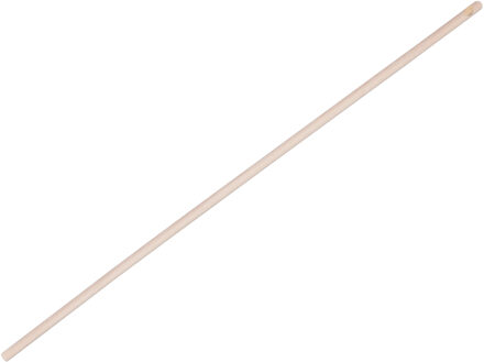 Bezemsteel universeel - hout - 140 cm - D24 mm - extra lang