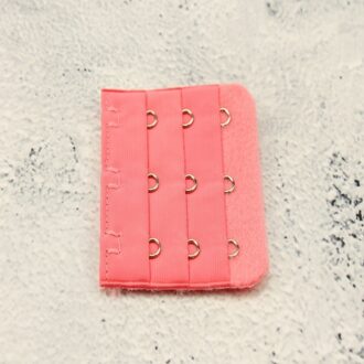 BH Verlengstuk / Verlenger 3 Haaks Donker Baby Roze (per stuk)