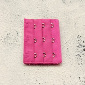 BH Verlengstuk / Verlenger 3 Haaks Mat Donker Roze (per stuk)