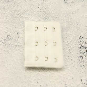 BH Verlengstuk / Verlenger 3 Haaks Wit (per stuk)