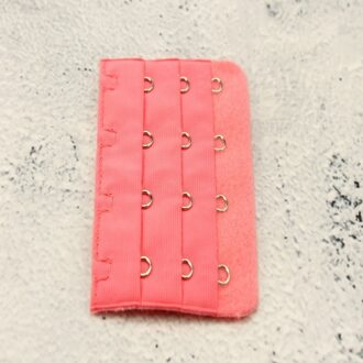 BH Verlengstuk / Verlenger 4 Haaks Donker Baby Roze (per stuk)