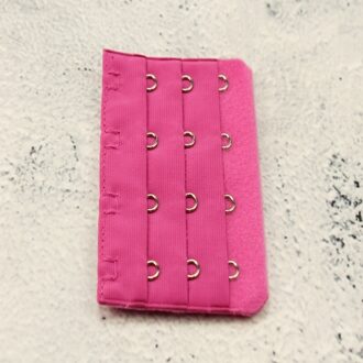 BH Verlengstuk / Verlenger 4 Haaks Donker Roze (per stuk)