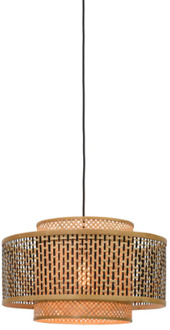 Bhutan Hanglamp L Bruin, Zwart