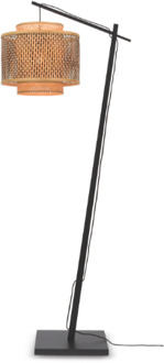 Bhutan Vloerlamp S Bruin, Zwart