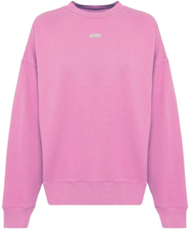 Bi-Color Sweatshirt - Roze Autry , Pink , Dames - M,Xs